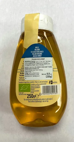 Vista 2 de Alce Nero Acacia Miel Europian Orgánica De Italia 8.82 oz