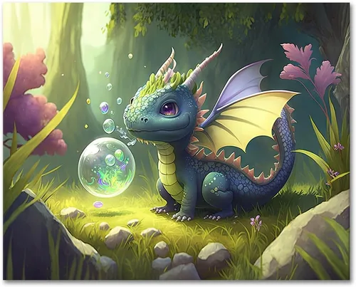 Vista 7 de TUMOVO Pintura por números para adultos y niños, rana sentada en una rama, pintura por números, pinturas al óleo, artes y manualidades, kits