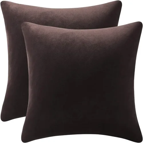 Vista 47 de Funda de almohada para cuerpo de Dezene, súper suave de terciopelo con cierre de cremallera oculto.