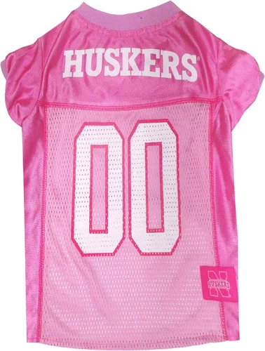 Vista 17 de Pets First Camiseta de la NCAA para perros y gatos, camiseta rosa de California Golden Bears, talla XS. Lindo traje rosa para mascotas