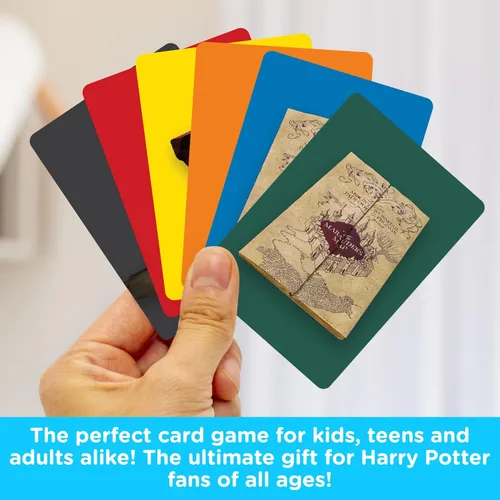 Vista 5 de AQUARIUS Juego de cartas maestras de memoria de Harry Potter, divertido juego de fiesta familiar para niños, adolescentes y adultos, regalo