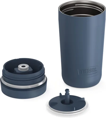 Vista 6 de THERMOS ALTA SERIES - Vaso térmico de acero inoxidable, 12 onzas, color pizarra utensilios de cocina de camping