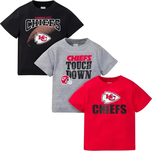Vista 46 de Gerber NFL - Paquete de 3 camisetas de manga corta para bebé
