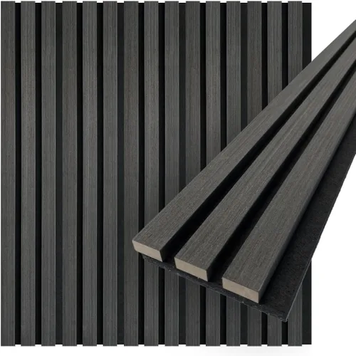 Vista 7 de CONCORD WALLCOVERINGS ™ Paneles de pared de madera, chapas 3D acústicas absorbentes de sonido para reducción de ruido e insonorización, cine