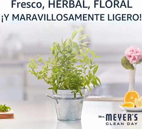 Vista 4 de Mrs Meyer's Lemon Verbena Detergente para ropa, 64 FZ