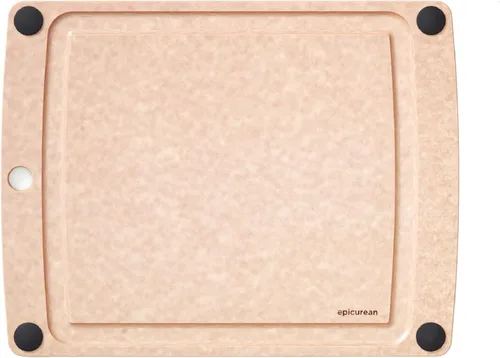 Vista 10 de Epicurean Tabla de cortar todo en uno de 10" × 7", nuez moscada marrón (Nutmeg/Brown)