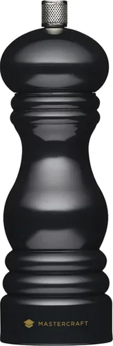 Vista 13 de MasterClass - Molinillo de pimienta o molinillo de sal con tapa intercambiable, plástico, negro, 4.7 in
