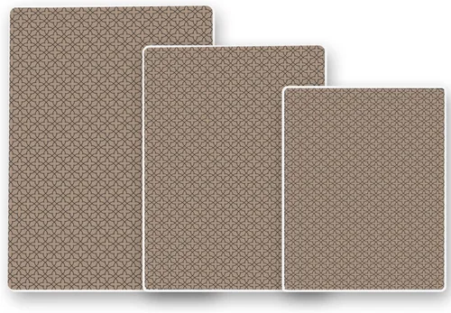 Vista 10 de Alfombra de baño de microfibra de 20 x 16 pulgadas, diseño de capuchino de color deslizante, 1 S