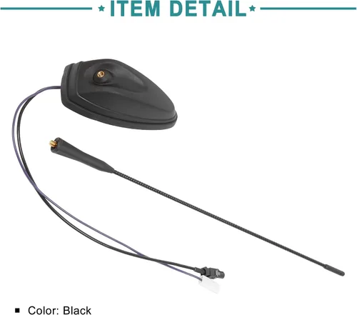 Vista 5 de ACROPIX Antena de techo para radio de coche para Mercedes-Benz Sprinter 2500 - Paquete de 1 negro