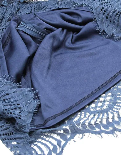 Vista 4 de AOOKSMERY - Mini vestido de verano para mujer, con cuello en V, con tirantes delgados, sin espalda, para fiesta, club, playa, mini vestidos