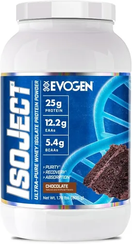 Vista 21 de Evogen Isoject - Aislado de proteína de suero Proteína de suero en polvo ultra pura con enzimas encendedoras, BCA y EAA Absorción y recuperación