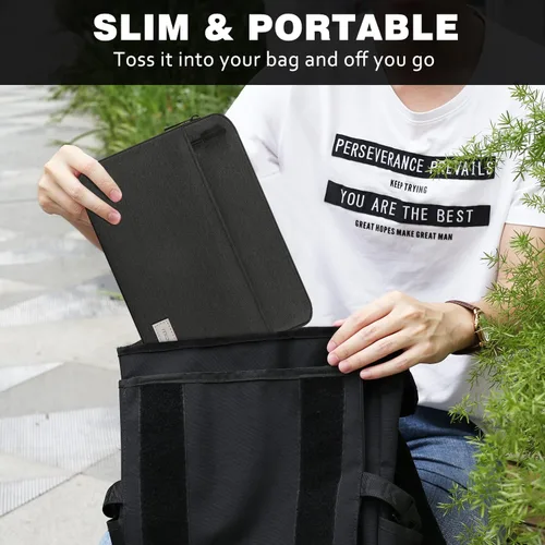Vista 7 de MoKo Funda para Tablet de 7-8 Pulgadas, Estuche de Transporte Compatible con Nuevo iPad mini (A17 Pro) 8.3" 2024, iPad mini 6 / iPad mini 5 / iPad