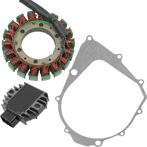 Vista 7 de Caltric Estator y Regulador Rectificador W/Junta Compatible Con Yamaha Raptor 350 Yfm350R 2004-2013