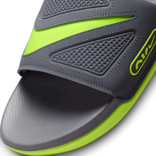 Vista 6 de Nike Air Max Cirro Just Do It - Sandalia atlética Solarsoft Slide (grisverde, número_13), Verde
