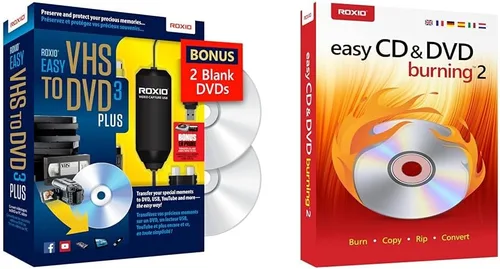 Vista 12 de Roxio Easy VHS to DVD for Mac VHS, Hi8, V8 Video to DVD or Digital Converter [Mac Disc]