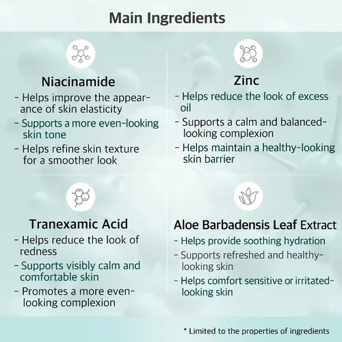 Vista 5 de 20% niacinamida + 2% ácido tranexámico + suero facial PCA de zinc para tonos irregulares, poros y piel propensa a manchas, suero facial hidratante