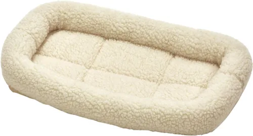 Vista 2 de Pet Lodge® Cama de forro polar para mascotas Almohadilla de jaula Cama para perro lavable a máquina Fácil de almacenar
