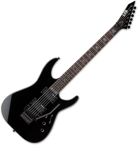 Vista 2 de ESP LTD Kirk Hammett Signature KH-202 - Zurdo, color negro