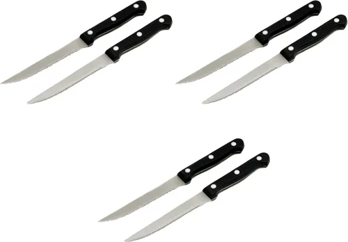 Vista 8 de Chef Craft Select - Cuchillos para pelar, juego de 2 cuchillos de 9.5 pulgadas, acero inoxidable/negro