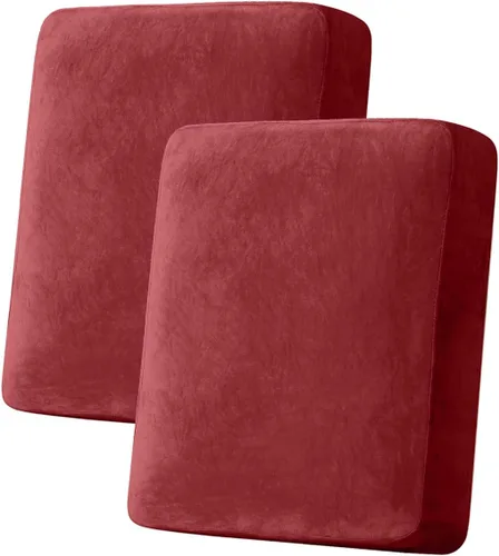 Vista 66 de Funda para Sofá de Terciopelo Elástico Funda de Cojín de Sofá 1 Pieza - Funda Elástica Lavable para Asiento o Respaldo, Fundas de Asiento para Sofás