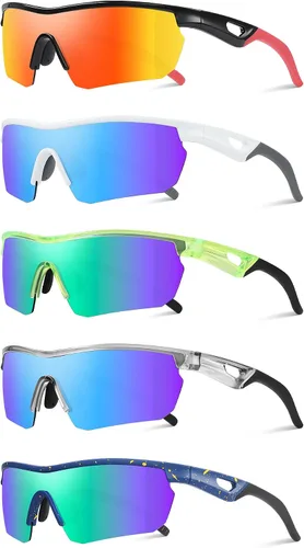 Vista 19 de Kids Sunglasses Youth Baseball Sunglasses for Boys Girls 3-12 Polarized Softball Sports Goggles UV Protection