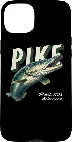 Vista 9 de iPhone 16 Northern Pike Whisperer Fishing Enthusiasts Angler Fishermen Case