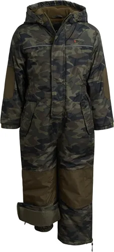 Vista 17 de Traje para nieve para niños Negro