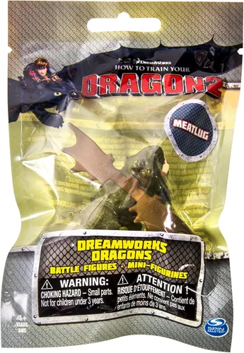 Vista 2 de Dreamworks Dragons How To Train Your Dragon 2 Gronckle Battle Figura de acción