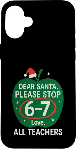 Vista 23 de 67 Christmas Funny Dear Santa Six Seven 6-7 Parents Case for iPhone XR