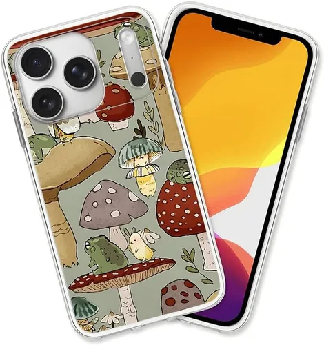 Vista 13 de Diseño para iPhone 14 Pro Max, diseño de acuarela de perros, collage de Pug para iPhone, protección a prueba de golpes, funda transparente de TPU