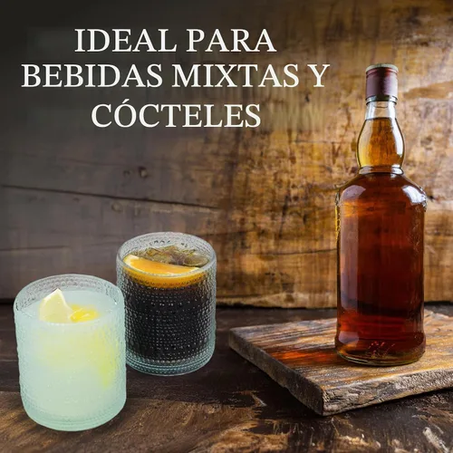 Vista 7 de Darware Hobnail - Vasos para beber (12 onzas, 6 unidades, azul); vasos de bebidas antiguos para mesa, bar, uso y tarros de velas