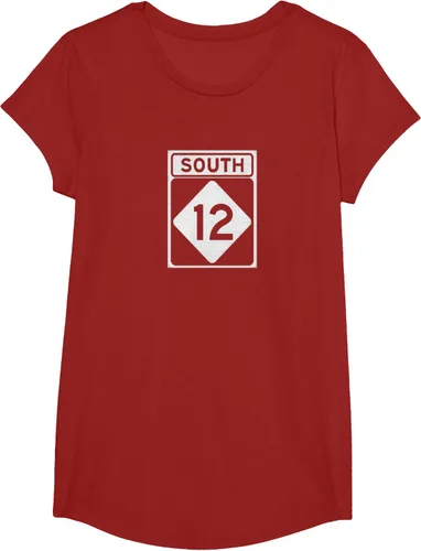 Vista 78 de Highway 12 South NC Outer Banks North Carolina Hwy - Camiseta, Negro, S