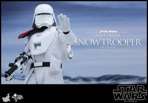 Vista 6 de Hot Toys Escala 1:6 Star Wars El Despertar de la Fuerza de la Primera Orden Snowtrooper Oficial Juguete (blanco)