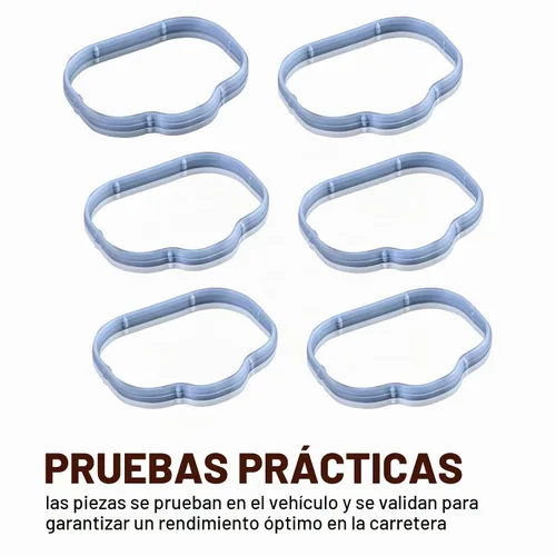 Vista 5 de Juntas colector de admisión Juntas inferior y superior Plenum Compatible con Dodge Chrysler Jeep Ram 3.6L 184562A 5184331AC #MS97204 MS97205 12pcs