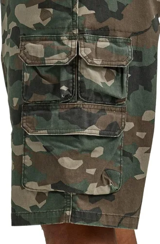 Vista 4 de Wrangler Authentics Pantalones cortos cargo de sarga elástica para hombre