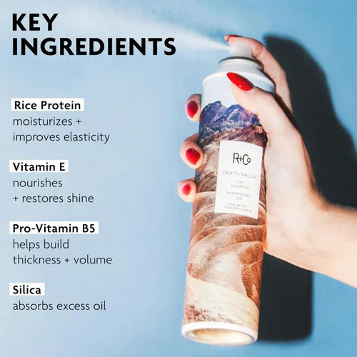Vista 4 de R+Co DEATH VALLEY Dry Shampoo, Rosy Eyed Scent