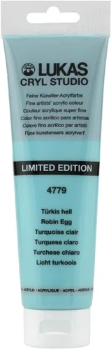 Vista 29 de Lukas CRYL Studio Artist - Pintura acrílica para artistas, Alizarín Carmesí, botella de 250 ml - Pinturas acrílicas de alto pigmento para pintar