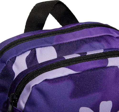 Vista 4 de adidas - Riñonera deportiva unisex para adultos, bolsa de viaje y festival, Adi Blur Camo Series Collegiate PurpleNegro, Riñonera deportiva bolsa
