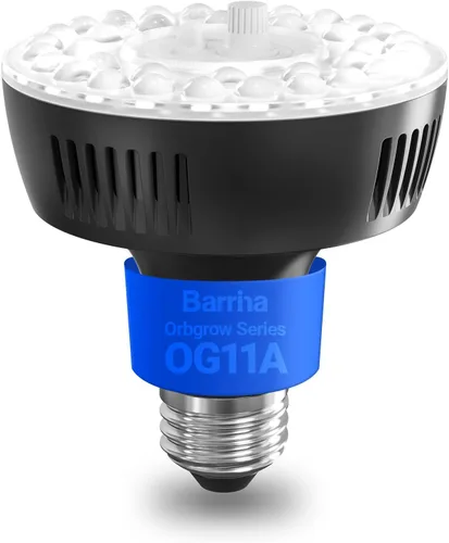 Vista 15 de Barrina Orbgrow OG11A - Bombillas de cultivo para plantas de interior, atenuación y sincronización integradas, 4000K 11W (equivalente a 100 W)