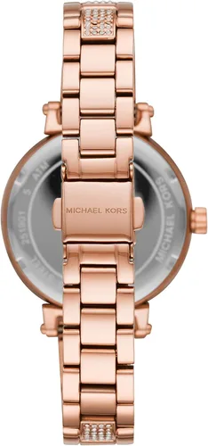 Vista 2 de Michael Kors - Reloj de cuarzo para mujer con correa de acero inoxidable, dos tonos, 14 (modelo MK4354)