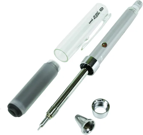 Vista 5 de Portaminas Uni Alpha-Gel Kuru Toga, 0.5 mm, Cuerpo Lavanda (M5858GG1P.34)