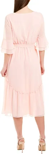 Vista 2 de Anne Klein Vestido de manga acampanada para mujer