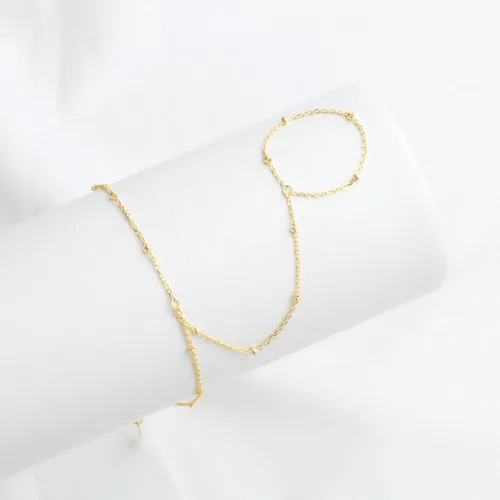 Vista 70 de Pulsera de plata de ley 925 para mujer, pulsera de mano para mujer, pulseras esclavas de 7 a 9 pulgadas ajustable