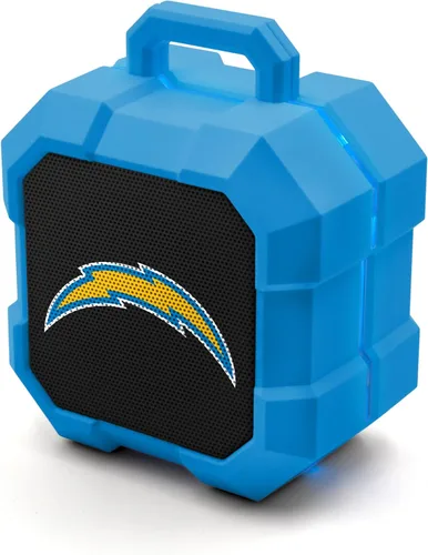 Vista 35 de SOAR NFL Shockbox - Altavoz Bluetooth inalámbrico LED, resistente al agua, IPX4, 5.0 Bluetooth con más de 5 horas de tiempo de reproducción, pequeño