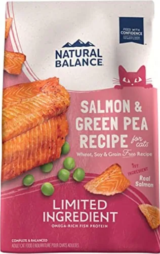 Vista 12 de Natural Balance Limited Ingredient Alimento seco para gatos adultos, sin granos, receta de pollo y guisantes verdes, 4 libras (paquete de 1)
