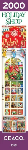 Vista 8 de Ceaco - Holiday - Holiday Shop - Rompecabezas de 2000 piezas