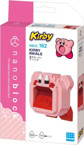 Vista 5 de nanoblock - Kirby - Inhalando Kirby, kit de construcción de la serie de colección de personajes