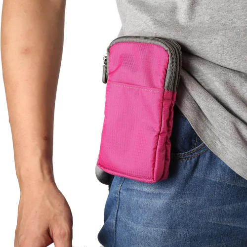 Vista 7 de Bolsa vertical de cintura para teléfono celular, funda de hombro para teléfono celular, bolsa de mensajero de hombro para teléfono celular