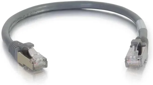 Vista 29 de C2G 00740 Cable Cat6a - Cable de conexión de red Ethernet blindado sin enganches, aguamarina (1 pie, 1.0 ft)