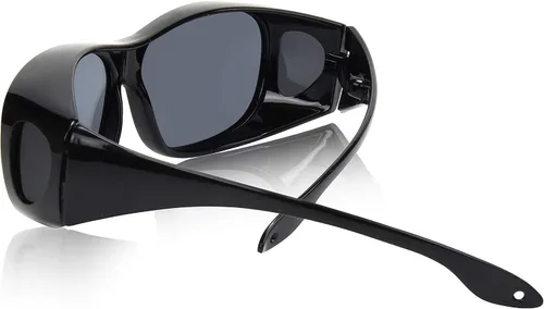 Vista 5 de Sunny Pro Fitover - Gafas de sol polarizadas para lentes de sol con receta, L